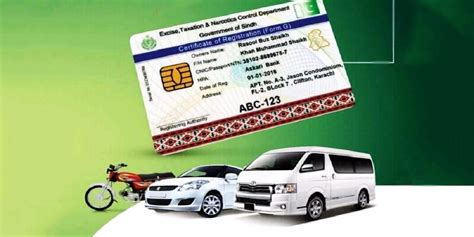 smart card for vehicle registration